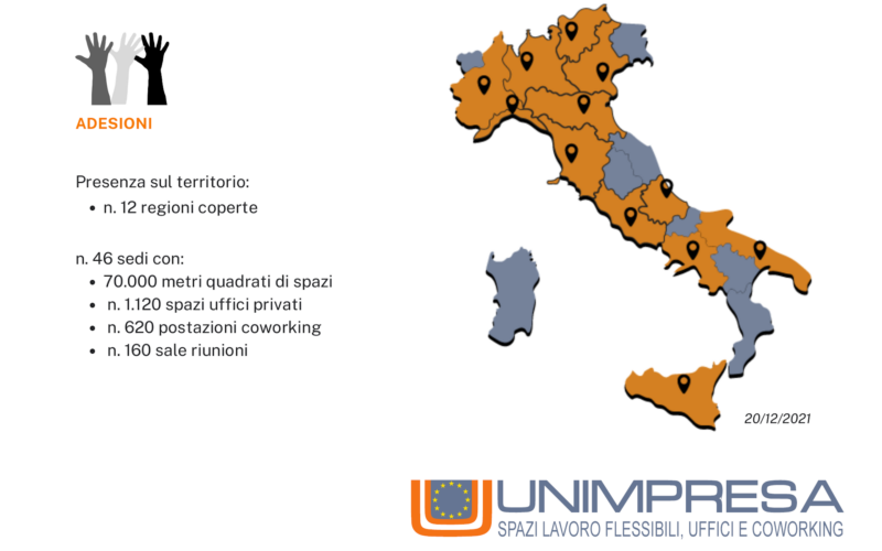 Chiusura fine anno Unimpresa Spazi Lavoro Flessibili, Uffici e Coworking