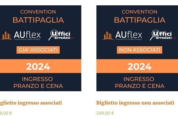 Sei pronto per la Convention AUflex | Ufficiarredati 2024?