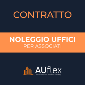 Contratto di noleggio ufficio per associati AUflex