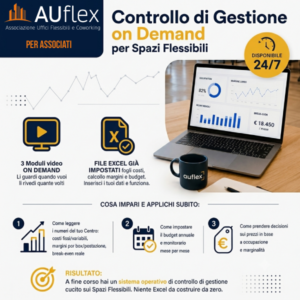 Controllo di gestione on Demand per Spazi Flessibili